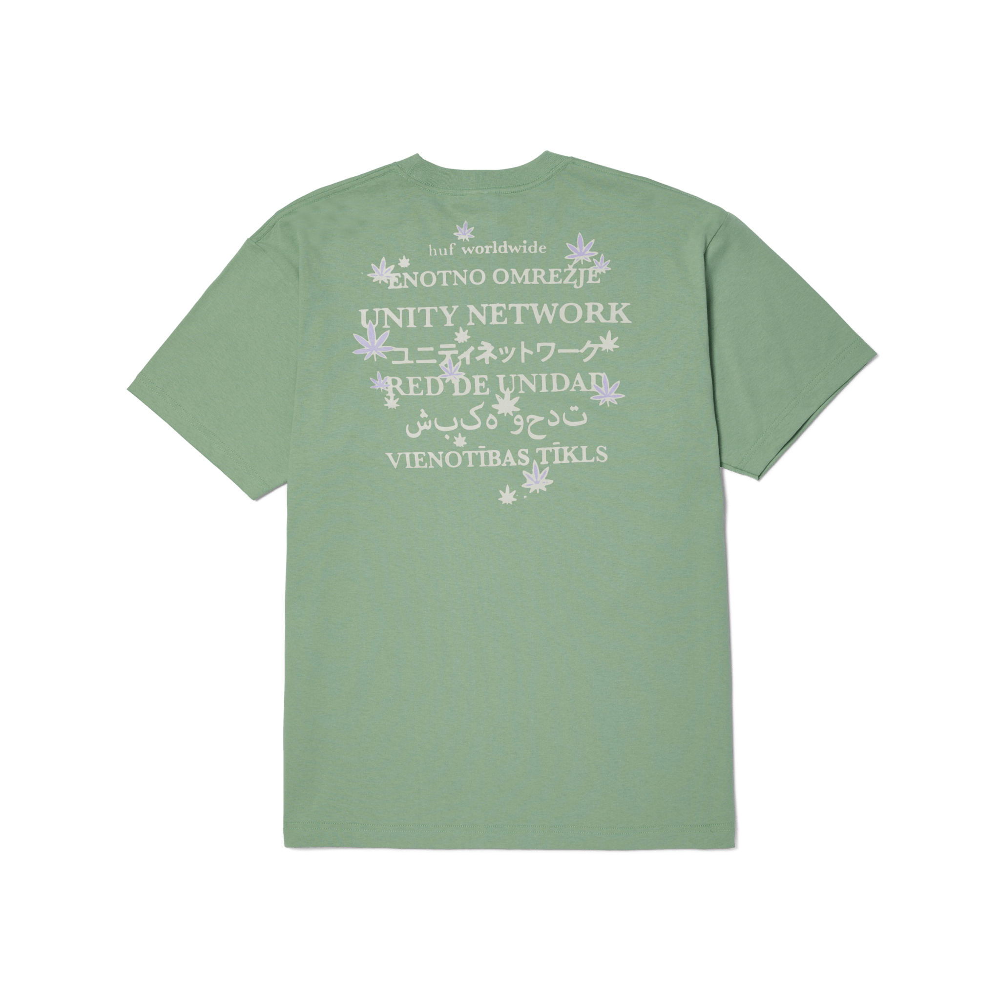 HUF UNITY NETWORK S/S TEE - Basil - Kubanna