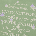 HUF UNITY NETWORK S/S TEE - Basil - Kubanna