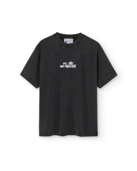 WANF OG Typo T-shirt - Washed Black