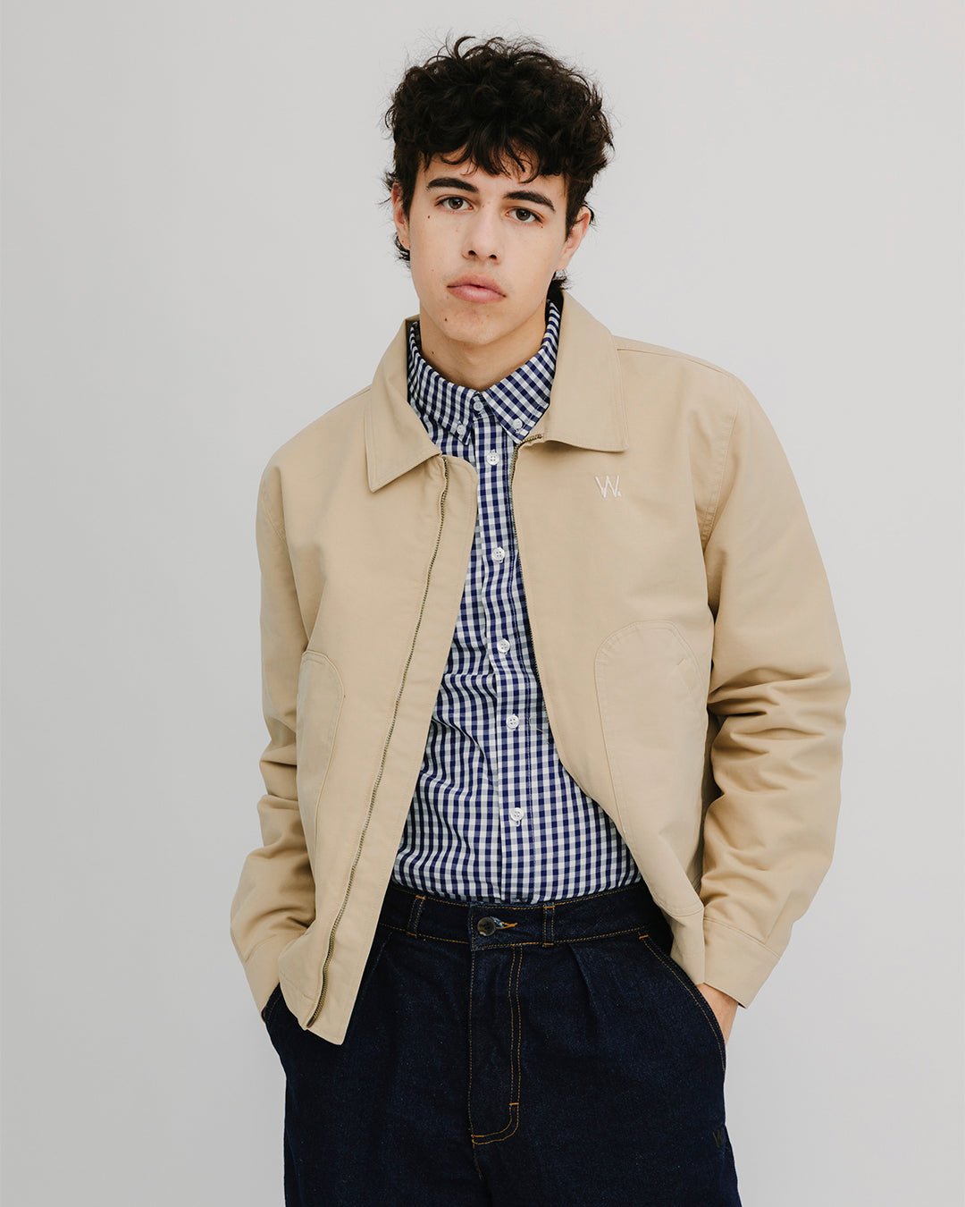 WANF Club Jacket - Cream - Kubanna