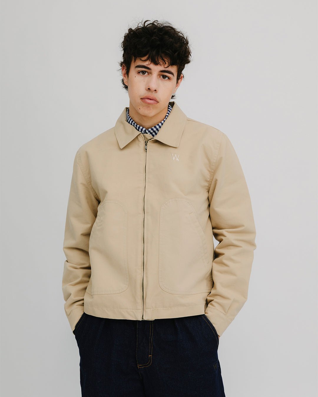 WANF Club Jacket - Cream - Kubanna