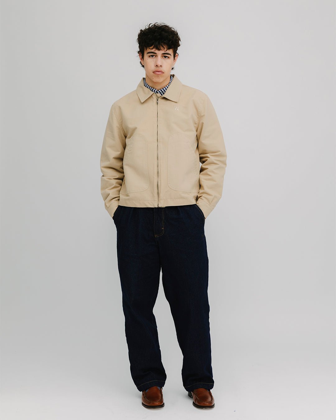 WANF Club Jacket - Cream - Kubanna