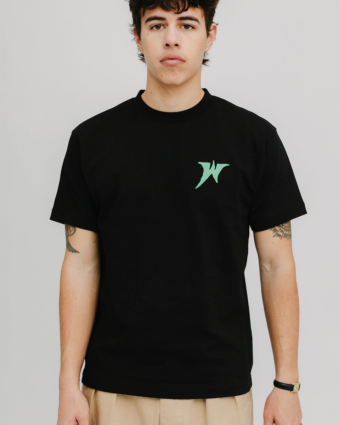 WANF Heavy Weight Tee - Black