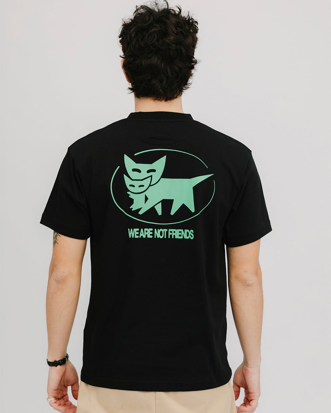 WANF Heavy Weight Tee - Black - Kubanna