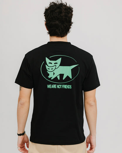 WANF Heavy Weight Tee - Black