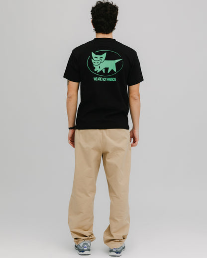 WANF Heavy Weight Tee - Black