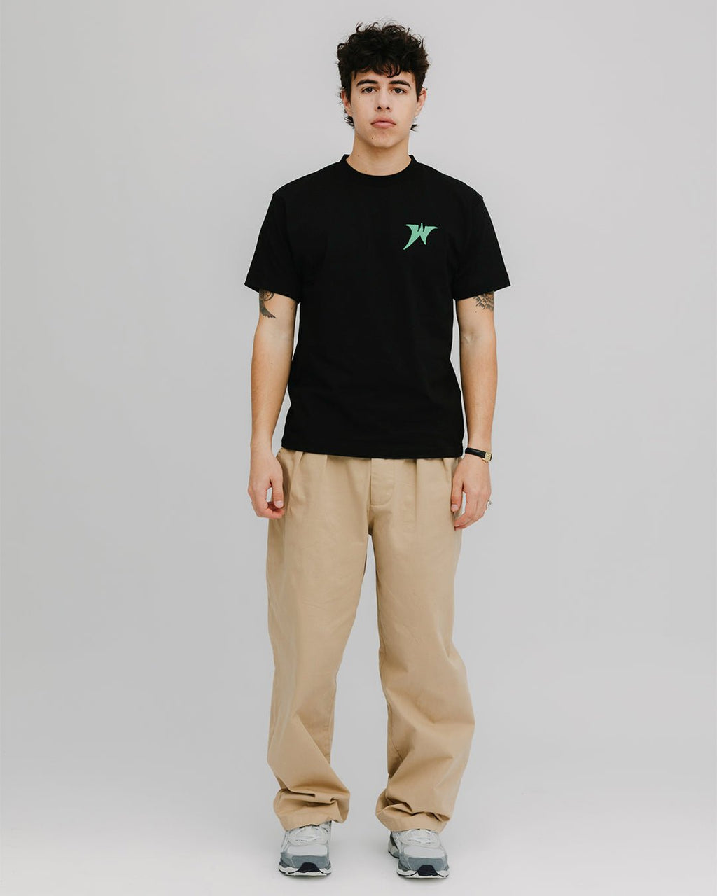 WANF Heavy Weight Tee - Black - Kubanna