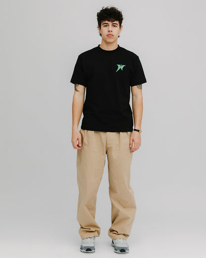 WANF Heavy Weight Tee - Black