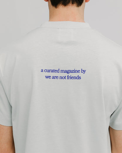WANF Library Tee - Light Grey
