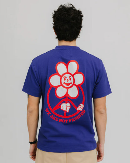WANF Daisy Navy Tee - Navy Blue