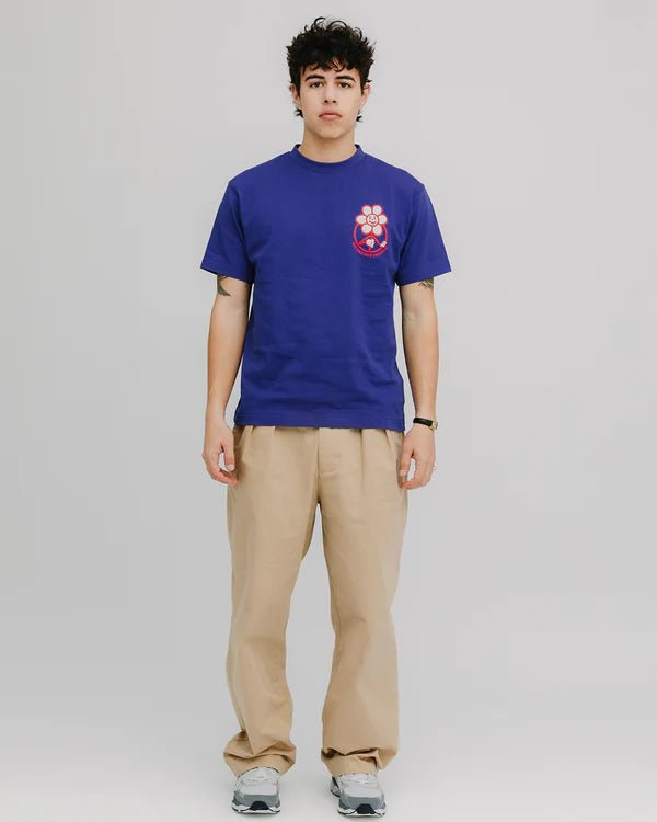 WANF Daisy Navy Tee - Navy Blue - Kubanna