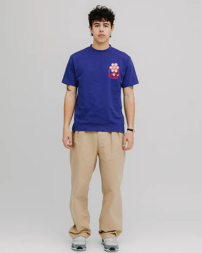 WANF Daisy Navy Tee - Navy Blue