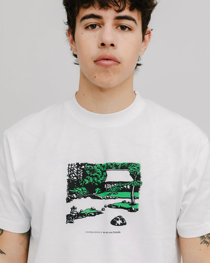 WANF Zen Garden Tee - White