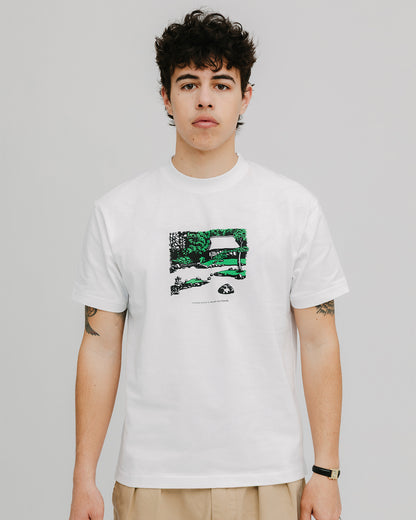 WANF Zen Garden Tee - White