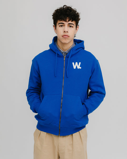 WANF Offline Love 2Zip Hoodie - Blue