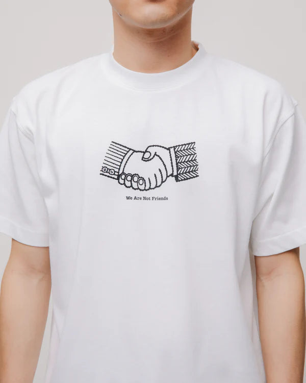 WANF Not Friends T-Shirt - White