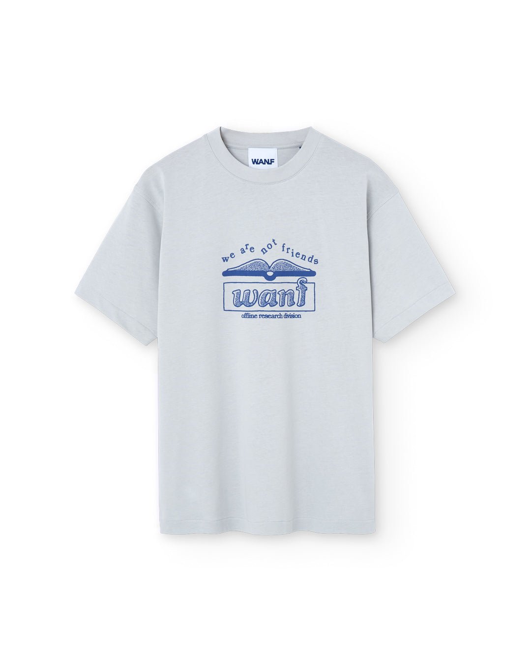 WANF Library Tee - Light Grey - Kubanna