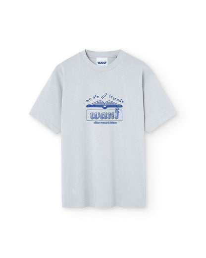 WANF Library Tee - Light Grey