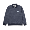 HUF WINSTON POLO FLEECE - NAVY - Kubanna