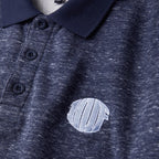 HUF WINSTON POLO FLEECE - NAVY - Kubanna