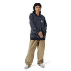 HUF WINSTON POLO FLEECE - NAVY - Kubanna