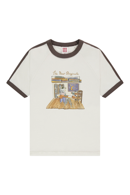 The New Originals Workmouse Graphic Tee - White Alyssum