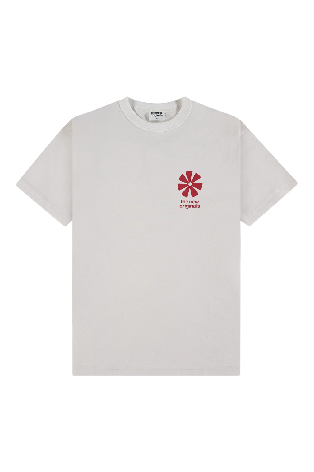 The New Originals Ananse Adinkra Tee - White Alyssum - Kubanna