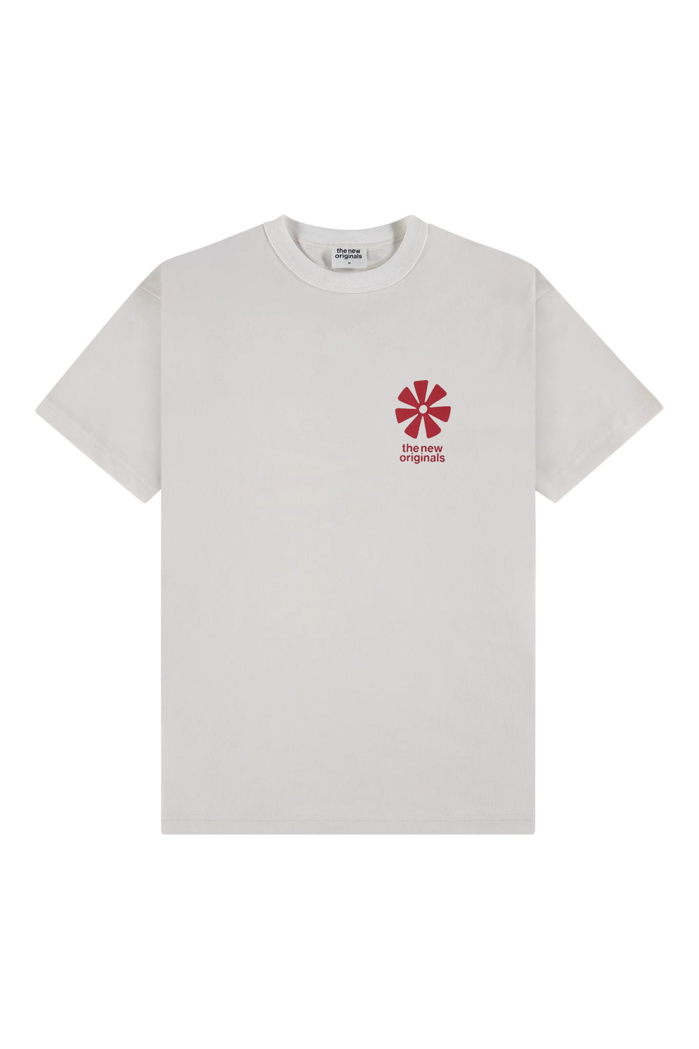 The New Originals Ananse Adinkra Tee - White Alyssum - Kubanna