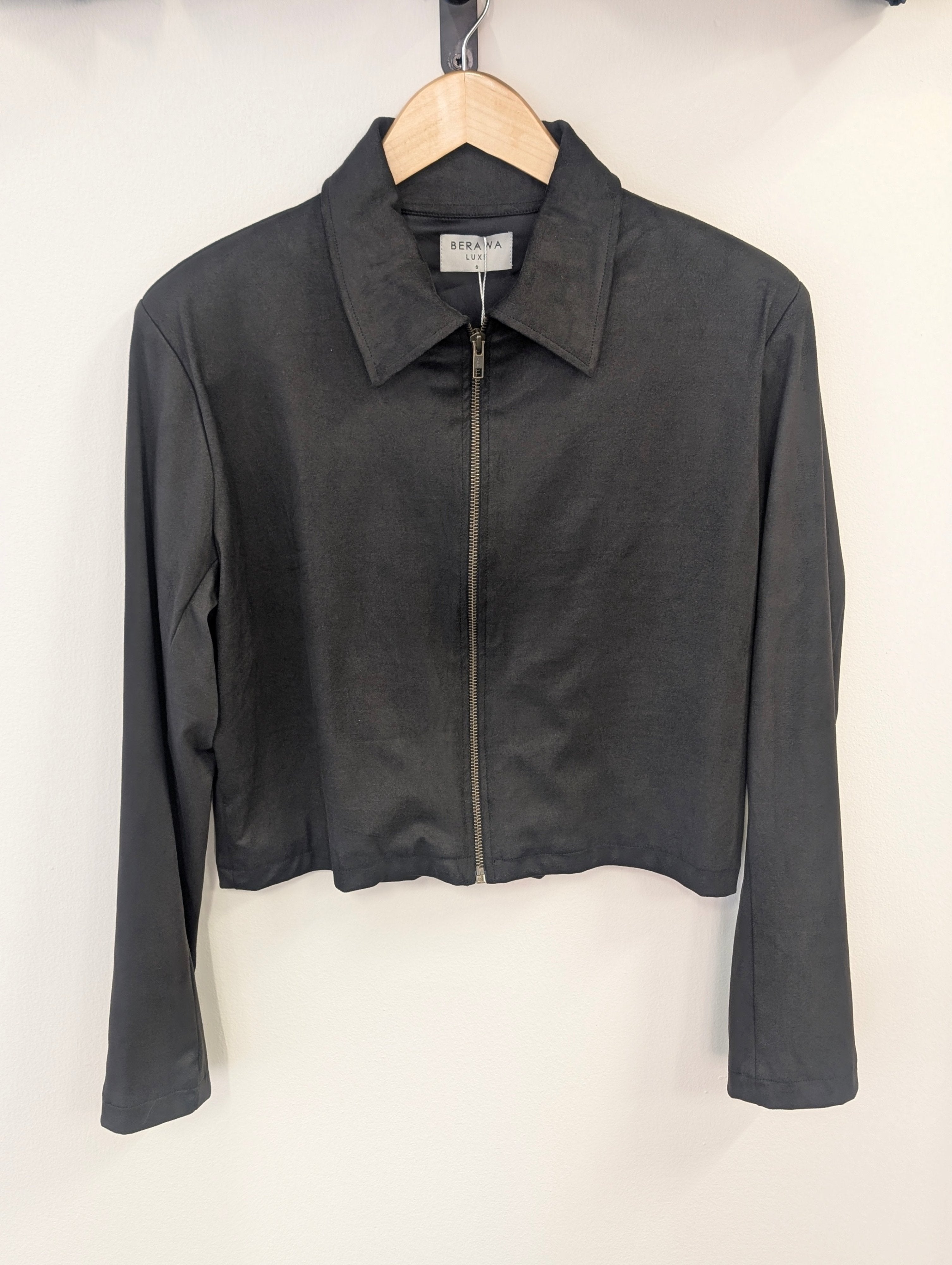 Berawa Luxe Rhea Jacket - Black - Kubanna