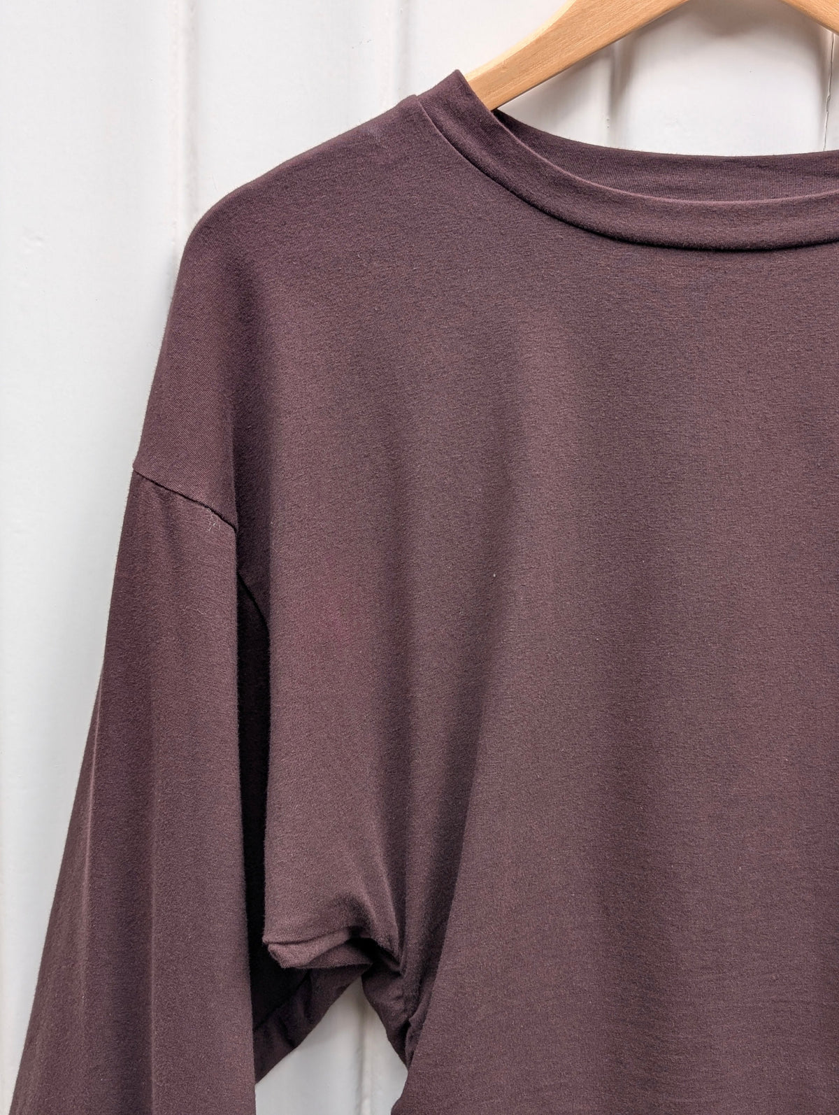 Betty Longsleeve Top - Brown - Kubanna