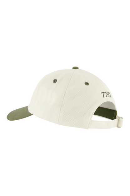 The New Originals Workman Cap - White/Olivine