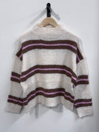 Carmen Knitted Sweater - Beige/Pink - Kubanna