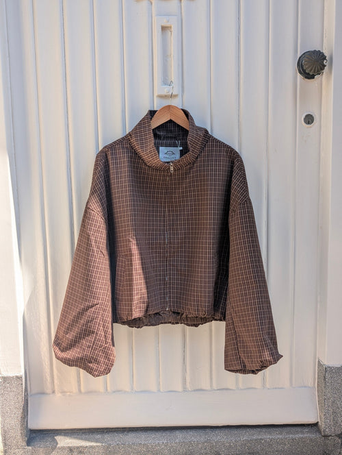 Check Jacket - Brown - Kubanna