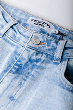 Colourful Rebel Gaias Tuxedo Jeans - Light Blue Denim - Kubanna