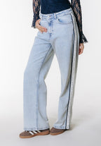 Colourful Rebel Gaias Tuxedo Jeans - Light Blue Denim - Kubanna
