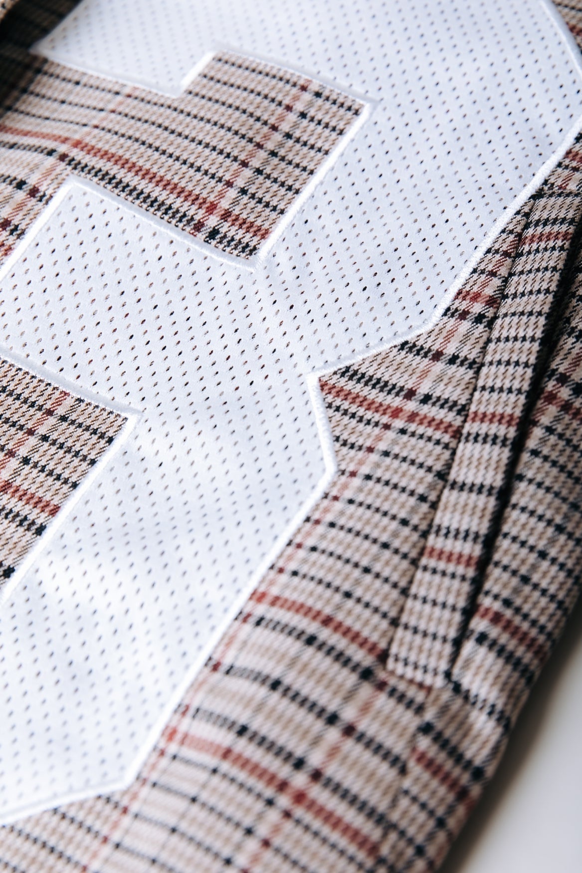 Colourful Rebel Paris Check Patch Blazer - Brown - Kubanna