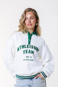 Colourful Rebel Polo Athl. Team Sweater - Offwhite - Kubanna