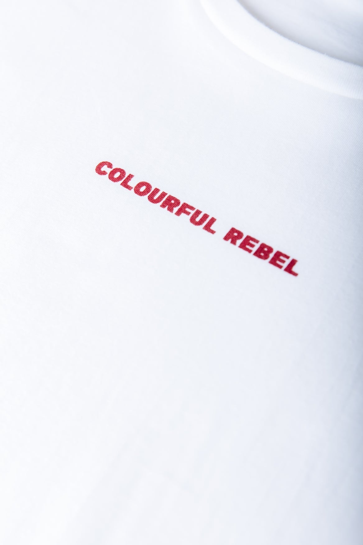 Colourful Rebel Uni Logo Boxy T-shirt - White - Kubanna