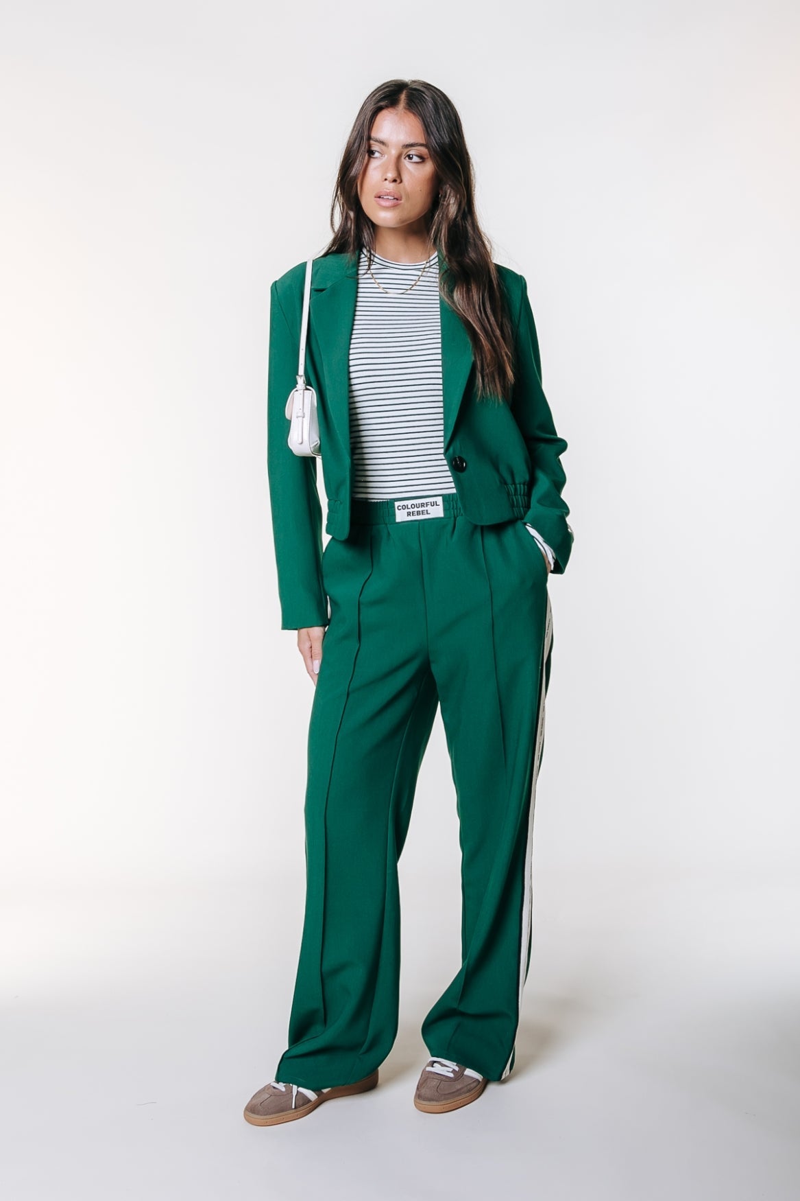Colourful Rebel Vella Sport Pants - Green - Kubanna