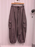Demi Cargo Pants - Brown - Kubanna