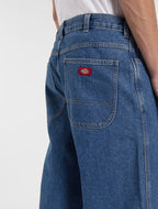 Dickies 958 Baggy Straight Work Jeans - Classic Blue - Kubanna