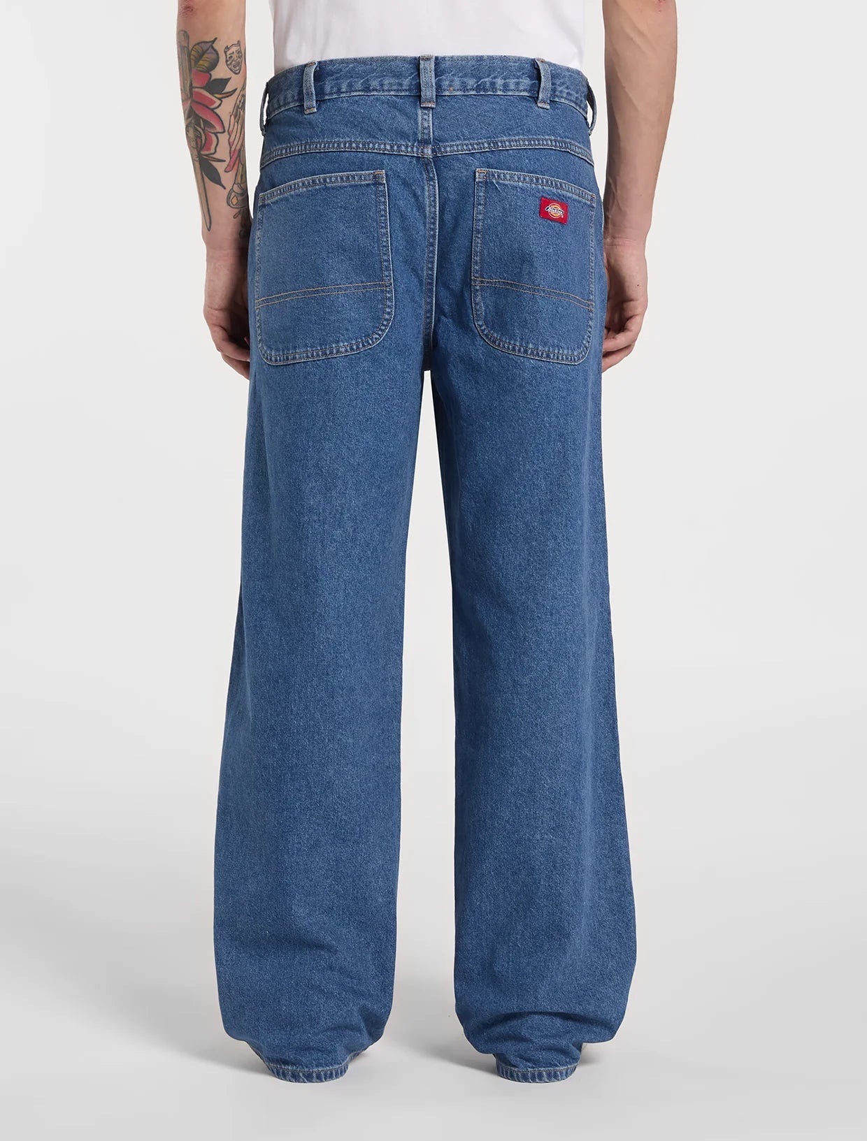 Dickies 958 Baggy Straight Work Jeans - Classic Blue - Kubanna