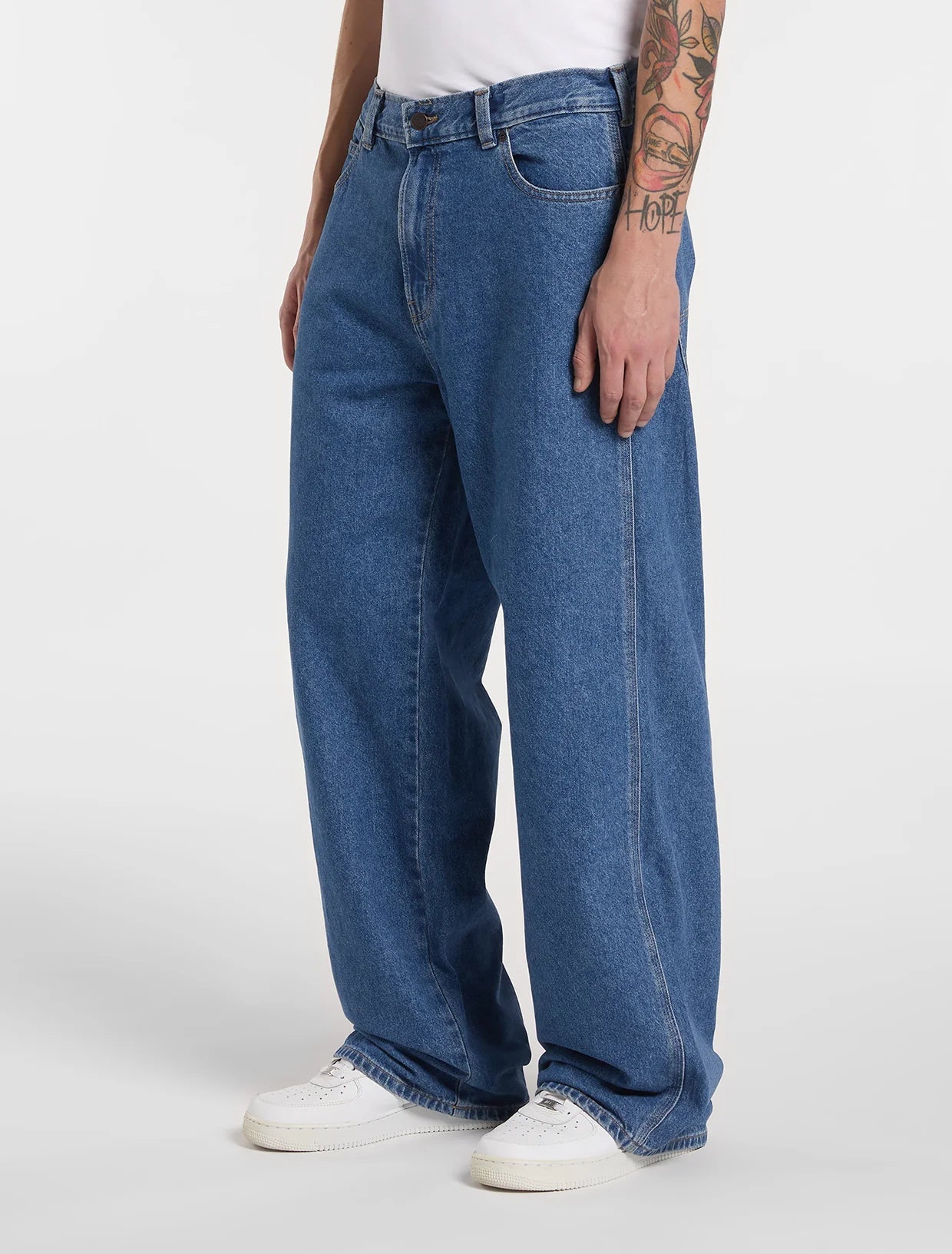 Dickies 958 Baggy Straight Work Jeans - Classic Blue - Kubanna