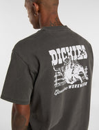 Dickies Buchtell Midweight T-shirt - Washed Black - Kubanna