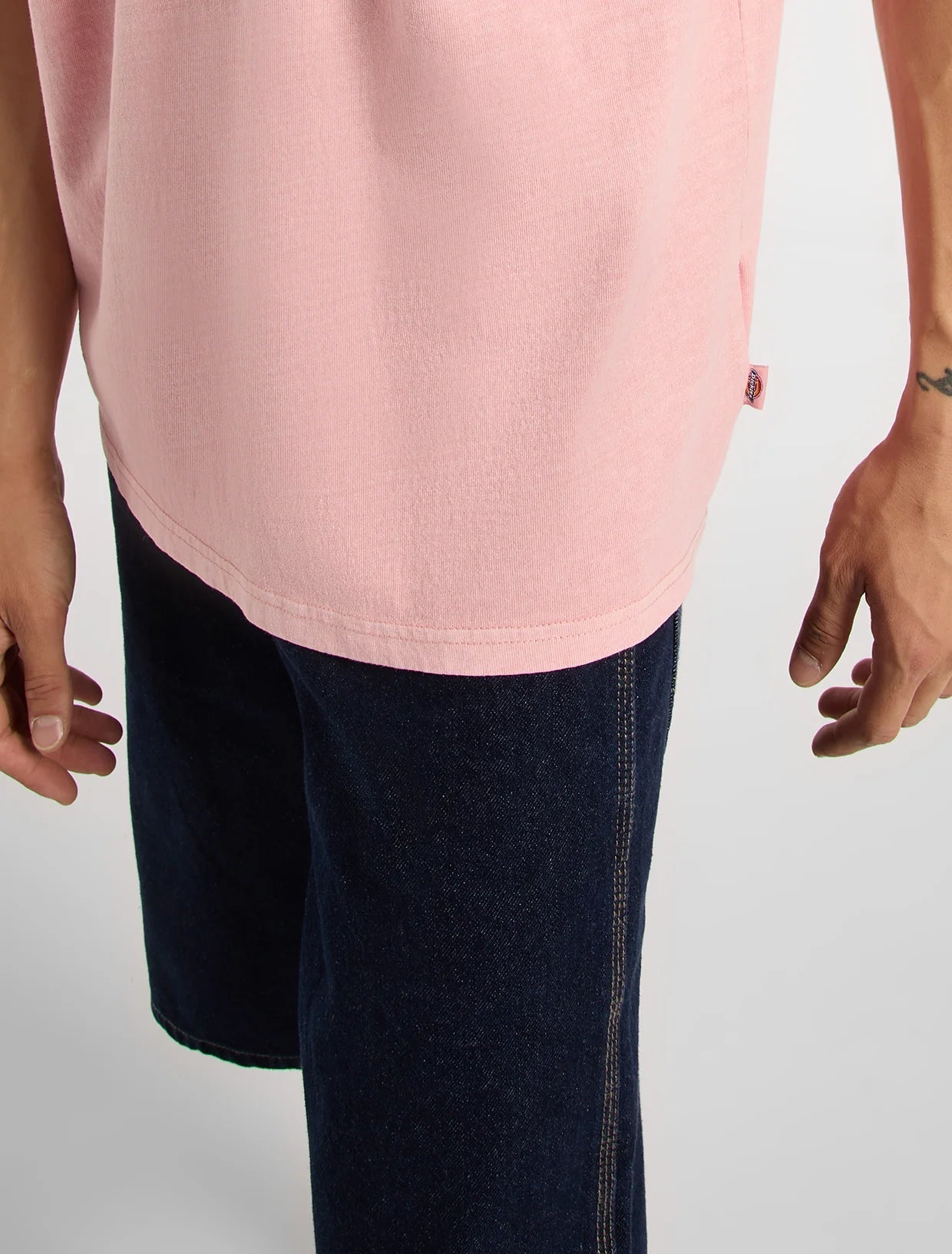 Dickies Buchtell Midweight T-shirt - Washed Pink - Kubanna