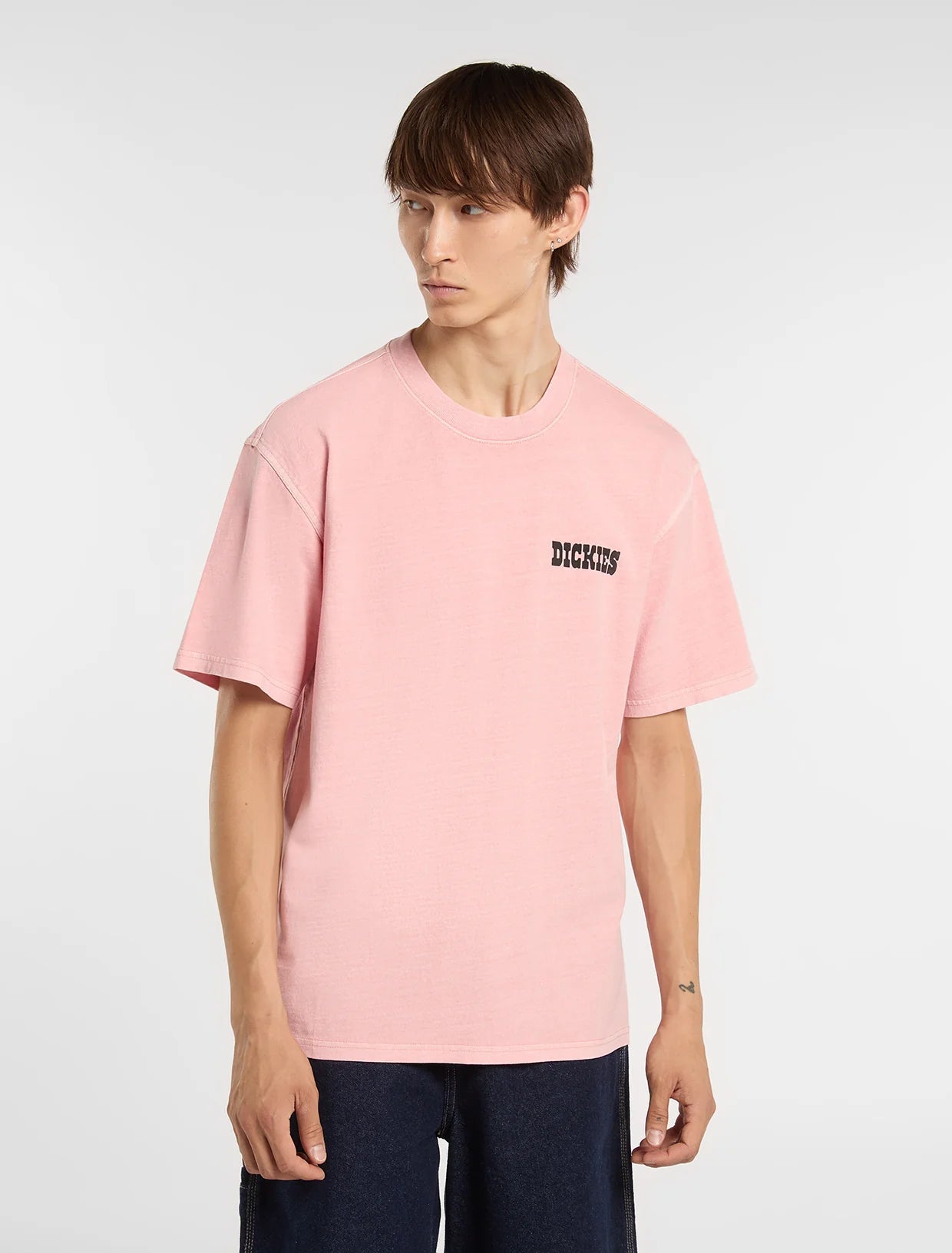 Dickies Buchtell Midweight T-shirt - Washed Pink - Kubanna