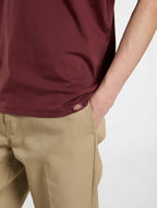 Dickies Dinner Lightweight Tee - Burgundy - Kubanna