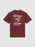 Dickies Dinner Lightweight Tee - Burgundy - Kubanna