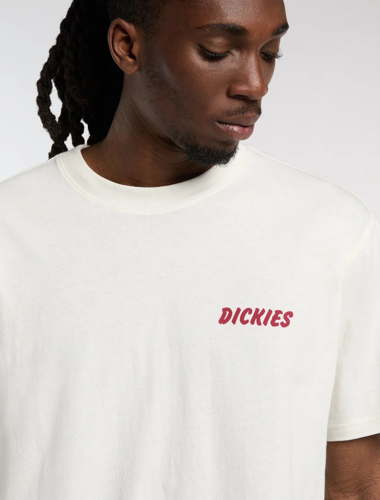 Dickies Dry Ridge Lightweight T-shirt - Egret - Kubanna