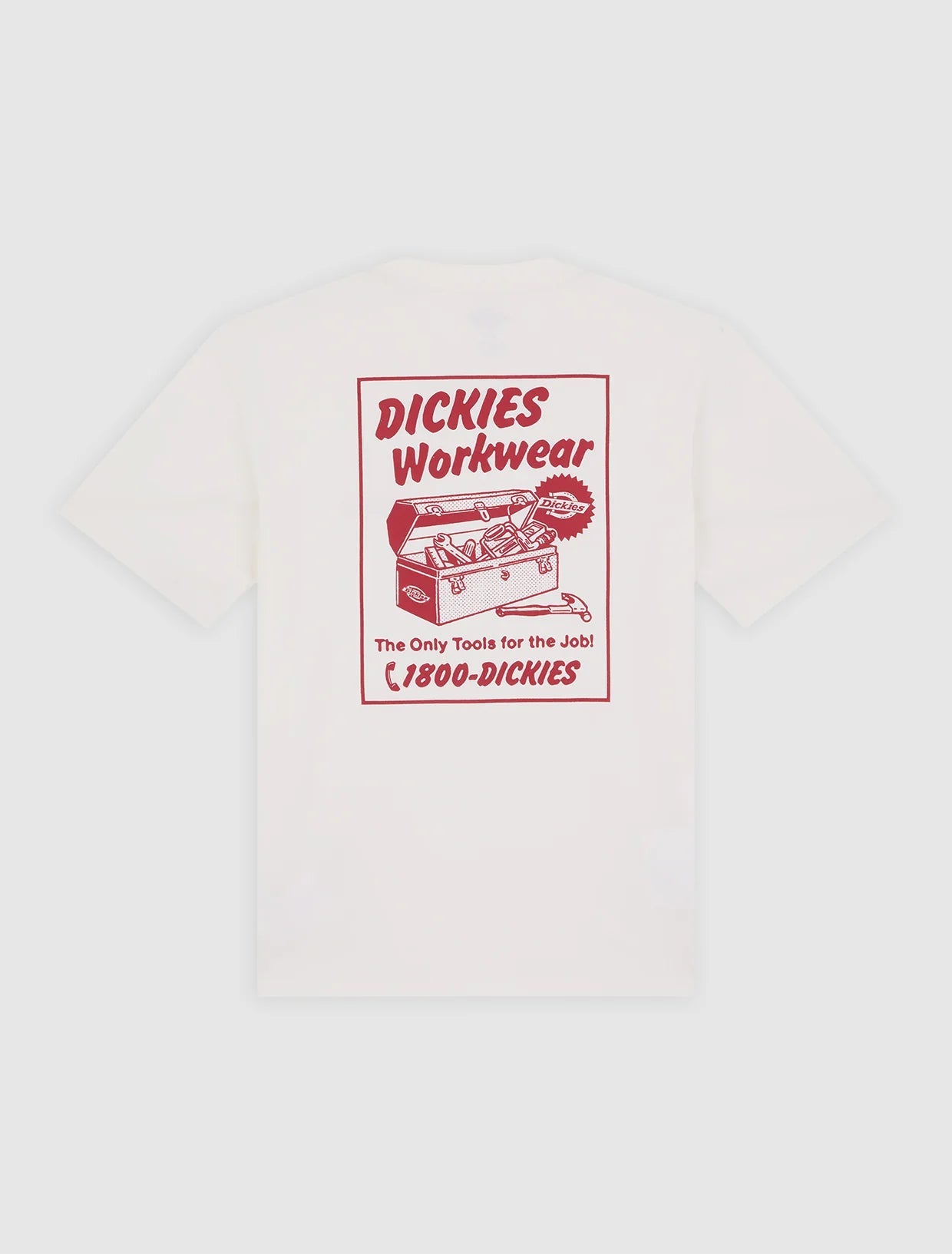 Dickies Dry Ridge Lightweight T-shirt - Egret - Kubanna